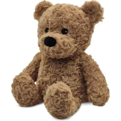 Owl & Goose Gifts Warmies 13 Inch Brown Curly Bear Plush Toy -| Plush Toys