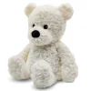 Owl & Goose Gifts Warmies 13 Inch Cream Curly Bear Microwavable Plush Toy -| Plush Toys
