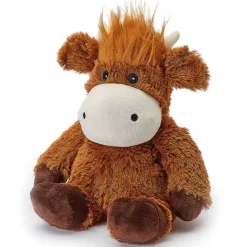 Owl & Goose Gifts Warmies 13 Inch Highland Cow Microwavable Plush Toy -| Plush Toys