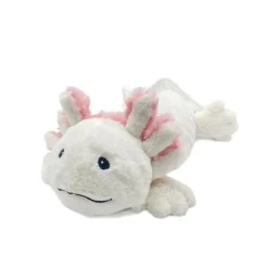 Owl & Goose Gifts Warmies 9 Inch Junior Axolotl Microwavable Plush Toy -| Plush Toys