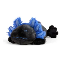 Owl & Goose Gifts Warmies 9 Inch Junior Black Axolotl Microwavable Plush Toy -| Plush Toys