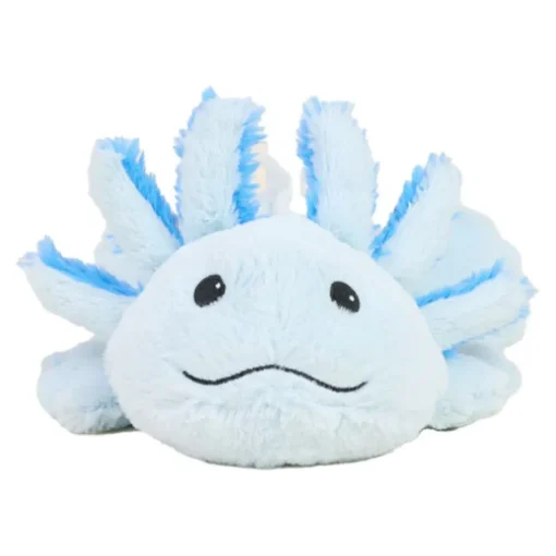 Owl & Goose Gifts Warmies 9 Inch Junior Blue Axolotl Microwavable Plush Toy -| Plush Toys