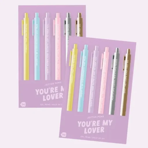 Owl & Goose Gifts You're My Lover (Lover) Jotter Set by Talking Out of Turn -| Stickers & Stationary